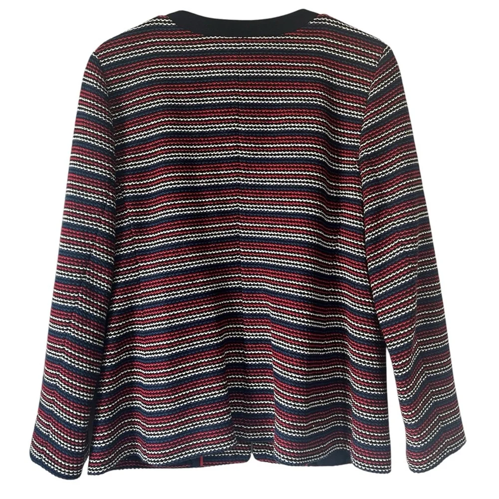 Talbots Tweed Jacket/Blazer size Large Petite - Picture 3 of 8